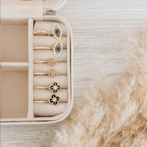 6 Piece Gold Power Dangle Earrings For Women I
Swarovski Dangle Drop